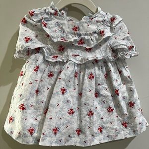 Janie and Jack Floral Print baby dress